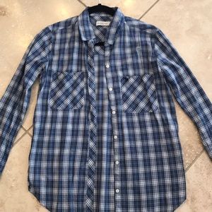 Abercrombie and Fitch plaid button up
